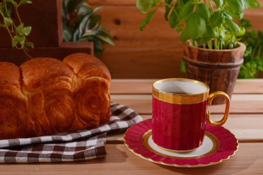 kahvaltı kahve ve ekmek