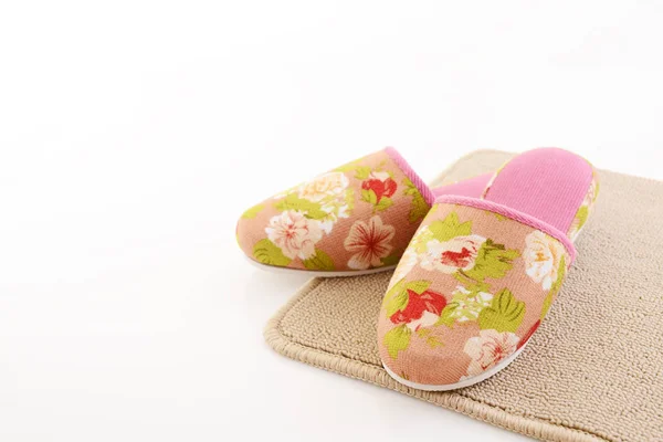 Slippers Mat — Stock Photo, Image