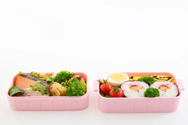 Смачна Домашня Обідня Коробка — стокове фото