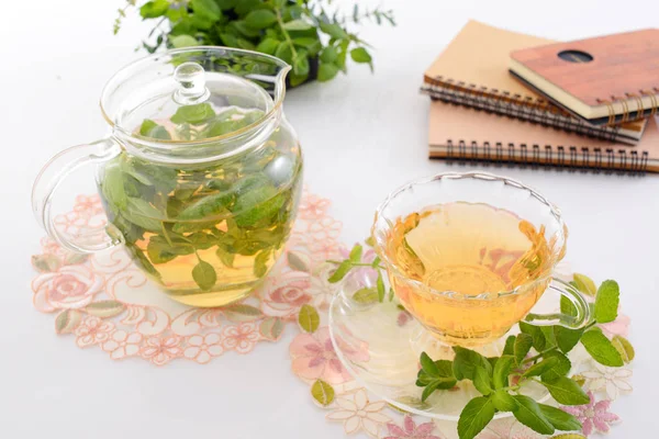 Cup Tea Pot — Stock Photo, Image