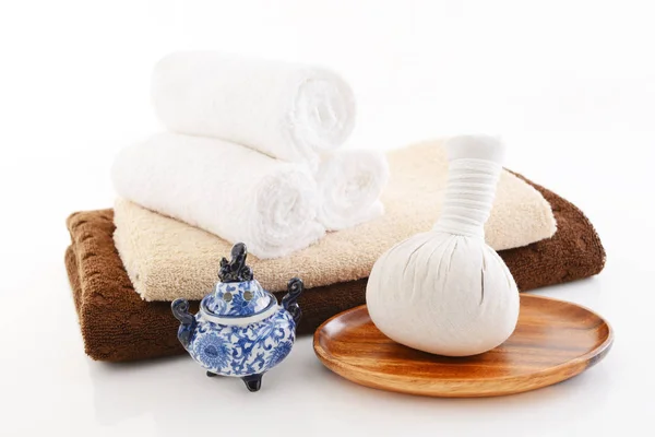 Herbal compress ball for spa treatment