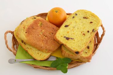 Lezzetli ekmek sepeti