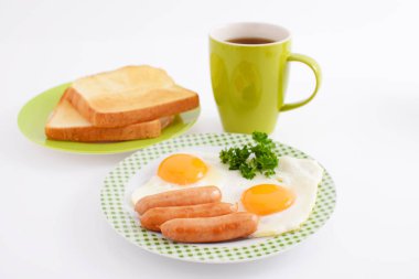 Taze ve lezzetli bir kahvaltı