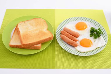 Taze ve lezzetli bir kahvaltı