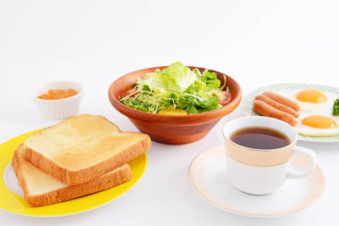 Taze ve lezzetli bir kahvaltı