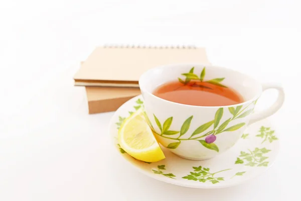 Cup Lemon Tea — Stock Photo, Image