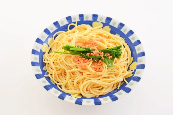 Leckere Spaghetti Einem Gericht — Stockfoto