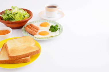 Taze ve lezzetli bir kahvaltı