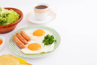 Taze ve lezzetli bir kahvaltı