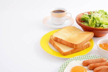 Taze ve lezzetli bir kahvaltı