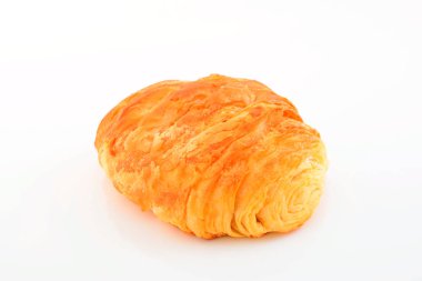 Beyaz arka plan üzerinde izole lezzetli ekmek