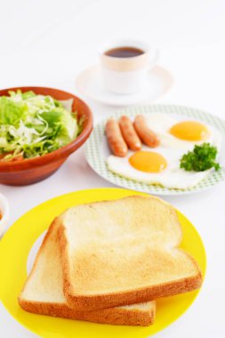 Taze ve lezzetli bir kahvaltı