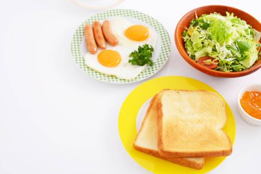 Taze ve lezzetli bir kahvaltı