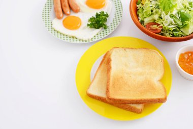 Taze ve lezzetli bir kahvaltı