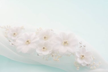 Kumaş doku arka plan detayını yakın çekim