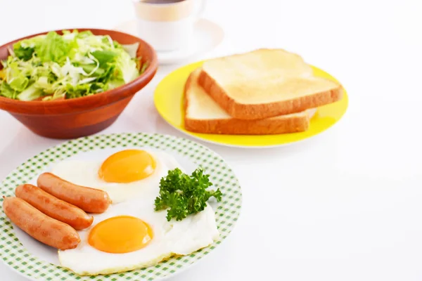 Frisches Und Leckeres Frühstück — Stockfoto