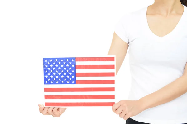 Bandeira Nacional Estados Unidos América — Fotografia de Stock
