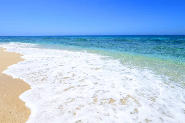 Cielo Blu Mare Okinawa — Foto Stock