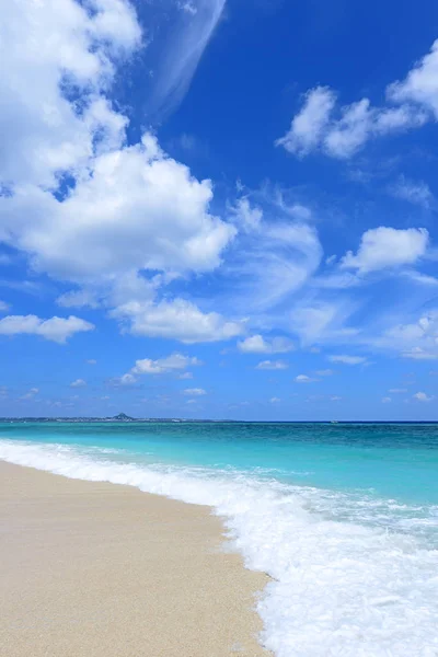 冲绳美丽海滩的照片 — 图库照片