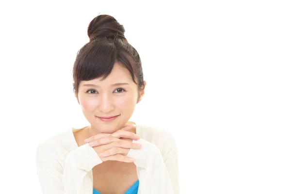 Hermosa Joven Sonriendo — Foto de Stock