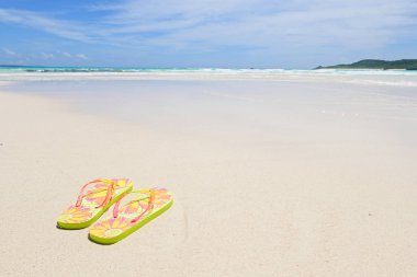 Okinawa güzel bir plaj