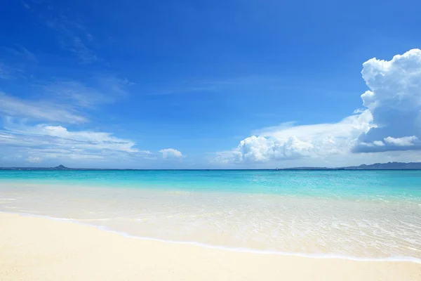 美しい沖縄のビーチで — ストック写真