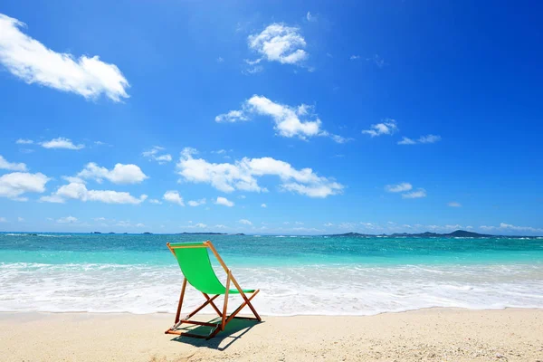 Foto Una Hermosa Playa Okinawa — Foto de Stock