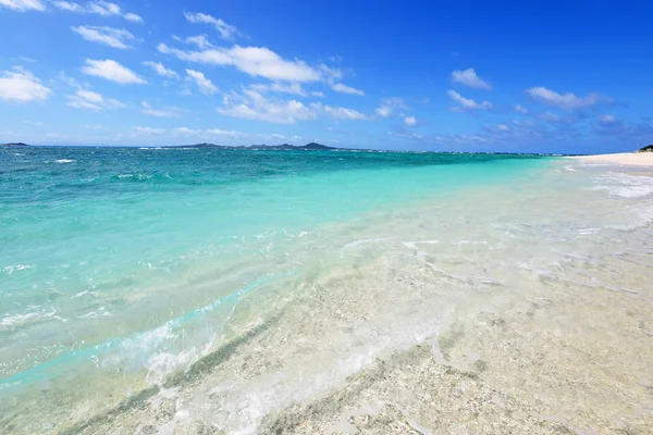 Foto Una Hermosa Playa Okinawa — Foto de Stock