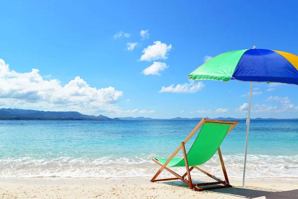 Foto Una Hermosa Playa Okinawa — Foto de Stock