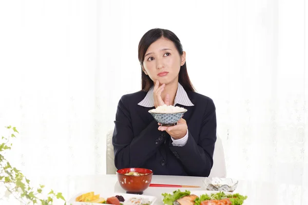 식욕이 여자의 초상화 — 스톡 사진