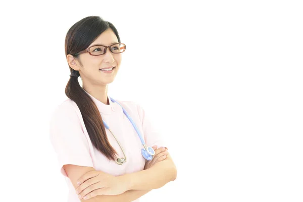 Portrait Female Nurse — Stock Photo, Image