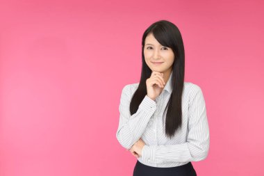 Asyalı bir kadının portresi