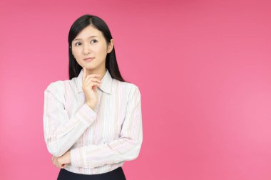 Asyalı bir kadının portresi