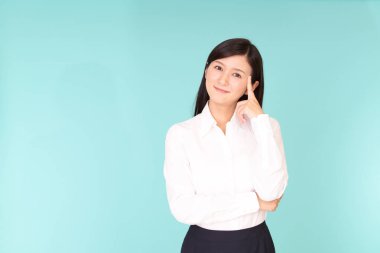 Asyalı bir kadının portresi