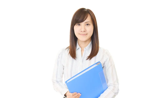 Retrato Una Mujer Negocios — Foto de Stock