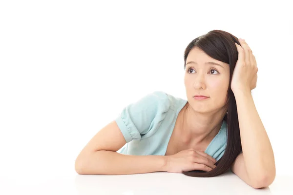 Jonge Vrouw Depressie — Stockfoto