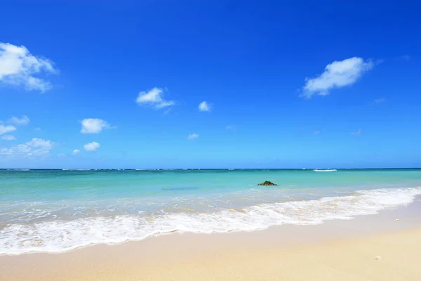 Praia Bonita Okinawa — Fotografia de Stock