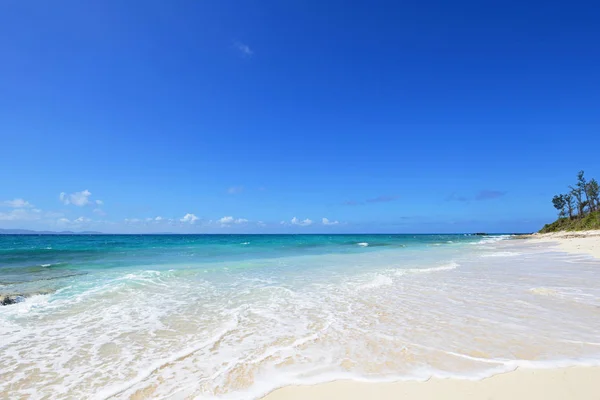 Okinawa Güzel Bir Plaj — Stok fotoğraf