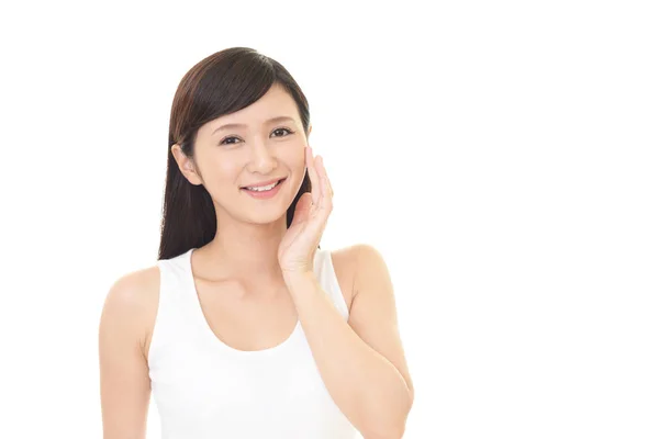 Attractive Asian Young Woman — Stock Photo, Image