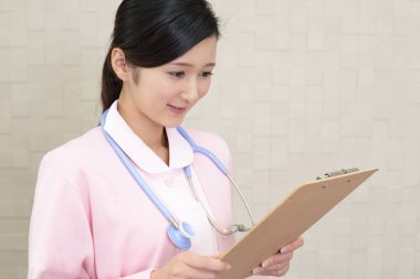 Genç tıbbi hemşire portresi