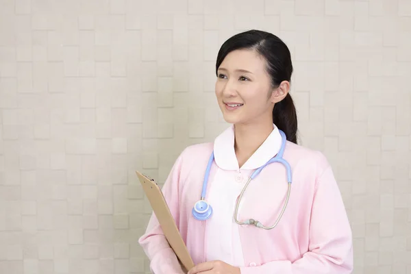 Retrato Joven Enfermera Médica — Foto de Stock