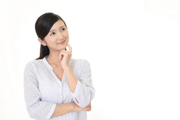 Beautiful Young Woman Smiling — Stock Photo, Image