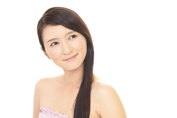 Attraktive Junge Asiatische Frau — Stockfoto