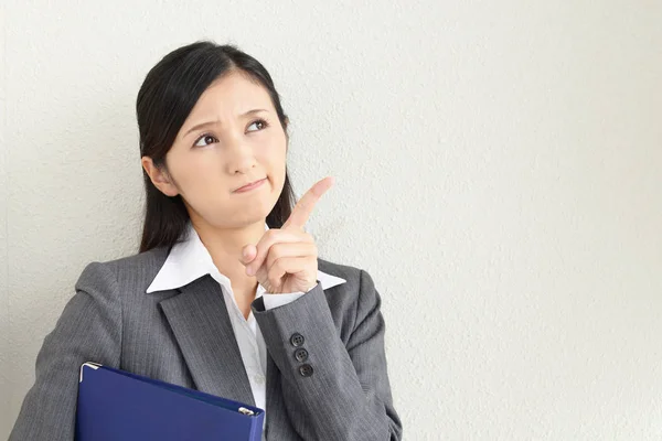 Dissatisfied Asian Business Woman — Stock Photo, Image