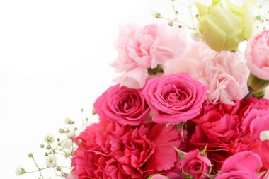 Güzel karışık çiçekli buket