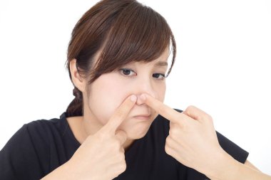 Kadın cildi ile sorunları var