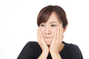 Kadın cildi ile sorunları var