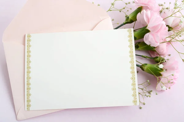 Envelope Blank Card — Stock Photo, Image