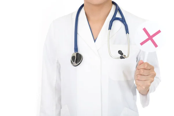 Female Doctor Sign — Stock Photo, Image