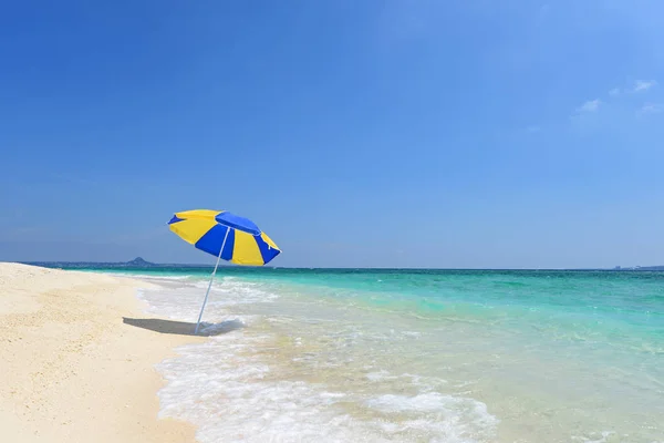 Foto Una Hermosa Playa Okinawa — Foto de Stock